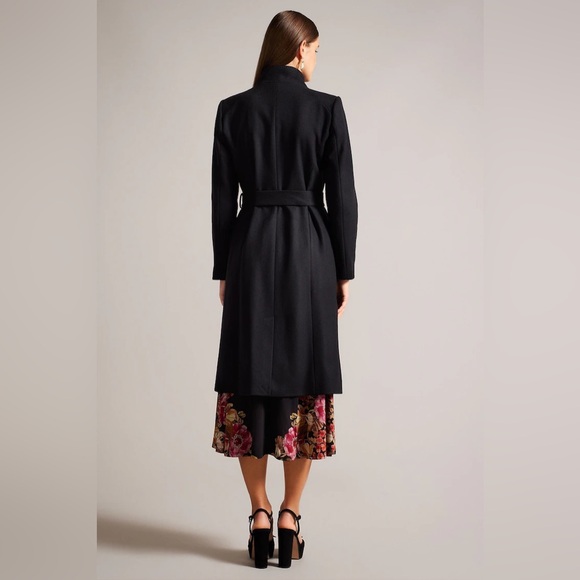 Ted Baker London BLACK Mid-lenght Coat. - Picture 2 of 8